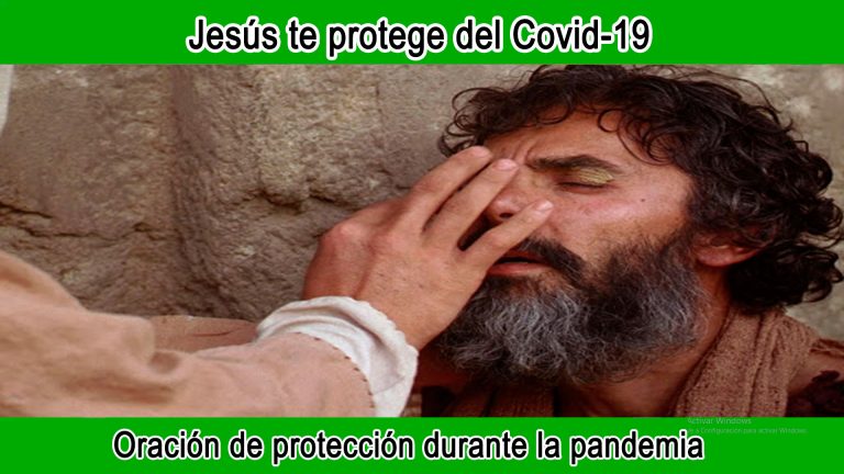 Oración para pedir protección en tiempos de coronavirus