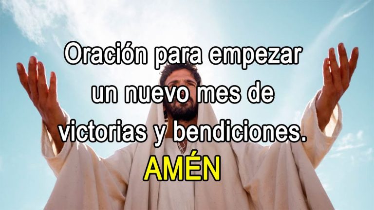 🙏 Oración para empezar un nuevo mes