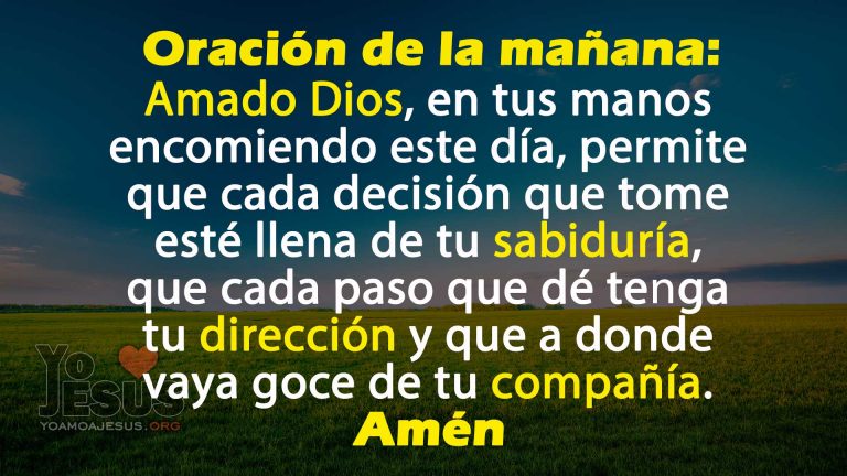 ☀️ Oración de la mañana: 🙏 Te necesito cada dia de mi vida