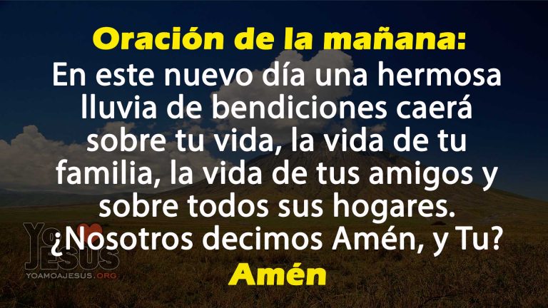 ☀️ Oración de la mañana: 🙏 Te alabo Santo Dios