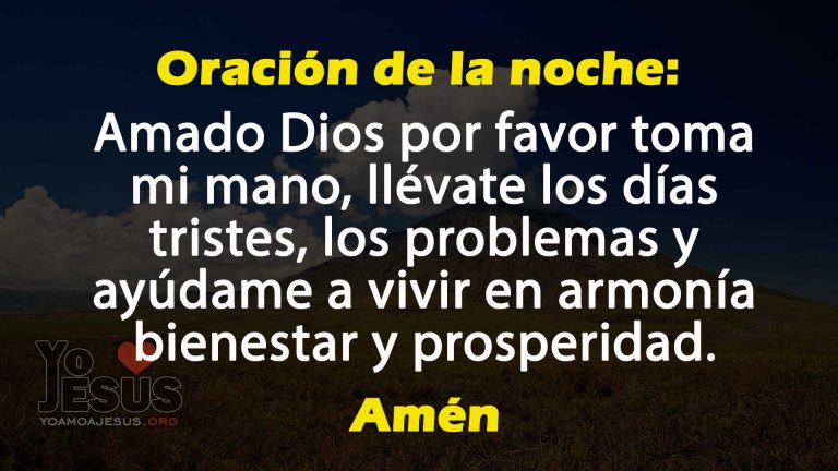 🙏 Oración de la noche para todos los días